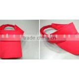 Red Sun Visor Cap