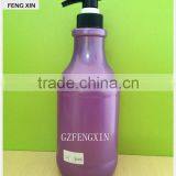 Long Neck 400ml PET Plastic Shampoo Bottle and Lotion Pump