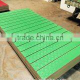New Design Melamine Slotted MDF Board /slotwall MDF thumbnail-2