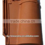 red clay roof tiles