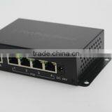 100-240V 5 Port 10/100mbps Rj45 Ethernet Switch POE 4ch 12v 24v 48v Passive POE thumbnail-2