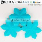 ASNZS EN71 BPA Free Fan Pendant for Baby Silicone Teething Necklace thumbnail-6