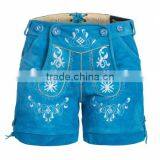 BLUE STYLE BLACK SUEDE LADERHOSEN SHORT PAKISTAN SIALKOT