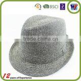 2015 MEN STRAW FEDORA HATS TRILBY thumbnail-3