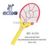 BBY-8329A ELECTRIC RECHARGEABLE MOSQUITO SWATTER BAT KILLER HOT SELLING thumbnail-4