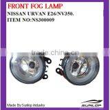 new products auto spare parts front fog lamp NS300009 for NS Urvan E26/NV350 2013 up