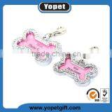 Wholesale Customized Logo Customized Shape Crystal Rhinestone Pet Dog ID Tag,Manufacturer thumbnail-4