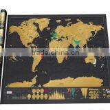 Factory Directly Selling Travel Scratch Map thumbnail-2