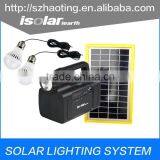 2W IS-1366S Portable Phone Chargers Solar Lanterns, Rechargeable 6V 4500mAh Lead-acid Battery thumbnail-4