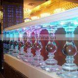 Factory Price Transparent Acrylic Crystal Baluster/ Acrylic Bubble Handrial