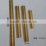 Long Brass Continuous Piano Hinges Without Holes thumbnail-1
