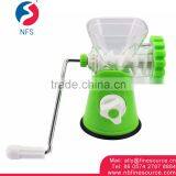 Household Stainless Steel Hand Operated Manual Meat Mincer