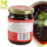 Savory Mason Jar Packed 210g Pungent Spicy Taste Mushroom Sauce With HACCP and FDA Certification thumbnail-3