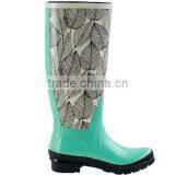 High Heels Women Rubber Rain Boots thumbnail-2