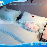 Good Quality Baby Girl Like Korean Style Blue Puff Bedding Sets