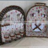 Fasional Willow Picnic Basket thumbnail-1
