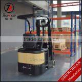 1 Ton 1.5 Ton Counterbalanced Battery Forklift Truck Three Wheels Electric Forklift thumbnail-3