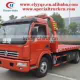 Dongfeng DFAC 4X2 Rotator Flat Wrecker Truck Dlk Towing Truck for Sale thumbnail-1