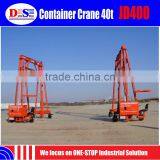 Container Crane 40ton Chinese Container Gantry Crane JD400 55hp Mobile Container Crane thumbnail-1