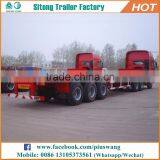 Competitive Price Durable Container Carrier Semi-trailer 20 Foot Flatbed Trailer thumbnail-4