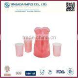 1.2L Collapsible Water Cooler Jug With 4 Cups thumbnail-4