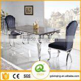 TH329 Marble Top Home Furniture Dining Table thumbnail-1