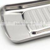 Cy288 Ginger Garlic Hard Cheese Grinder Stainless Steel Grater Shredder Press Crusher Chopper Tool thumbnail-6