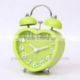 Supply Creative Retro Twin Bell Alarm Clock / Heart-shaped Alarm Clock