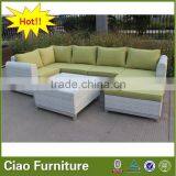 White Color Garden Sofa Set Garden Line Patio Furniture thumbnail-1