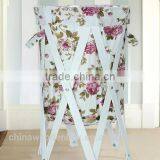 Elegant Convenient Laundry Basket With Fabric thumbnail-1