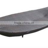 PVC Rattan Sunlounge thumbnail-1