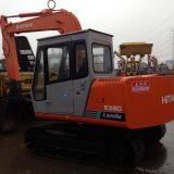 Small Used Hitachi Ex60-3 Mini Excavator for Sale thumbnail-1