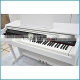 White Color 128 Notes Polyphony 88 Key Digital Piano With Hammer Action Keyboard thumbnail-1
