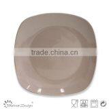 Solid Color Square Ceramic Salad Plate thumbnail-6