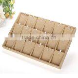 2015 China Supplier Wholesale Custom Linen Wooden Jewelry Packing Box thumbnail-2