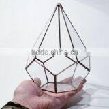 Gold Wedding Crystal Garden Glass Geometric Terrarium thumbnail-2