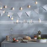 20 Warm White Indoor Outdoor Use Hanging LED Festoon Party Lights thumbnail-1