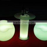 Rental Wholesale Plastic Furniture Led Cocktail Table thumbnail-4