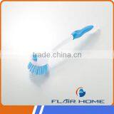 Two Propose Use Plastic Dish Washing Brush With Soft Grip Handle thumbnail-1