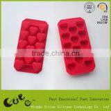 Silicone Ice Cube Tray,Sweat-heart Shape Mold,love Shape Mold