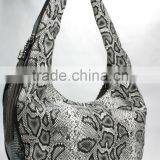 New Model Metal Chain Ornament Snake Skin Fashion Ladies Handbag thumbnail-3