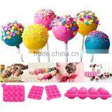 Silicone Ball Cake Molds Cute Lollipop Mold Make Custom Candy Molds thumbnail-6