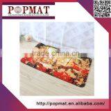 Custom Logo Printed Fabric Rubber Door Mat Soft Floor Mat thumbnail-3