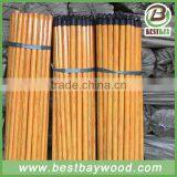 Factory Direct Sale Pvc Coated Wooden Broomstick, Wooden Stick, Wooden Broom Handle thumbnail-2