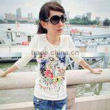 Ladies T-shirt Print Design Wholesale thumbnail-1
