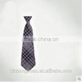 Custom Fashion Spring Polyester Grey Plaid School Uniforms Neckties thumbnail-3