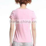 100% Cotton Women's Fashion o - NeckT T-shirt Colored Blank T-shirts thumbnail-1