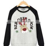 New Designs for Round Neck Sweatshirt of Christmas Style Cheaper Customized thumbnail-3