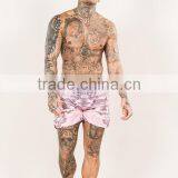 Pink Camo Printing Shorts Dip Dye Beach Shorts for Custom thumbnail-2