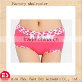 2014 new fashion OEM factory girls sexry cotton women underwear